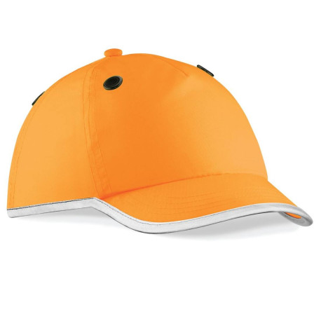 Casquette casque EN812 haute visibilité vierge ou avec votre logo