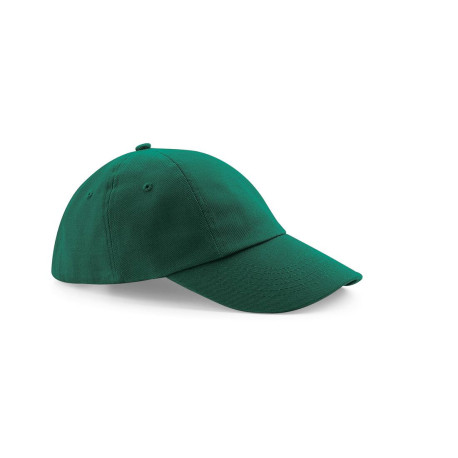 Casquette basse en coton drill lourd vierge ou avec votre logo