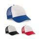 NICOLA. Casquette en polyester et filet personnalisé