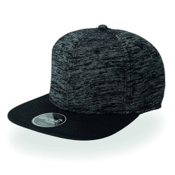 Casquette 6 pans visière plate vierge ou à personnaliser