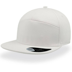 Casquette 7 pans visière plate vierge ou à personnaliser - Express et pas cher