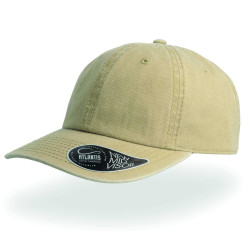 Casquette 6 pans mid visor délavée vierge ou avec votre logo