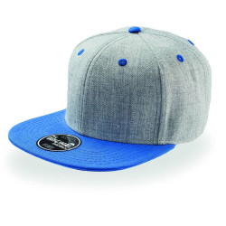 Casquette 6 pans visière plate vierge ou à personnaliser - Express et pas cher