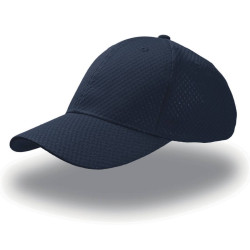 Casquette 6 pans respirante vierge ou avec votre logo