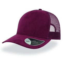 Casquette style trucker en faux daim vierge ou à personnaliser - Express et pas cher