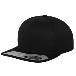 Casquette ajustée à visière plate vierge ou à personnaliser - Express et pas cher
